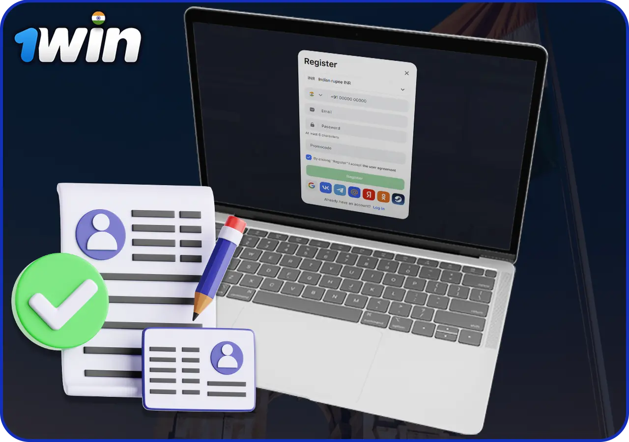 Information about registering with 1Win